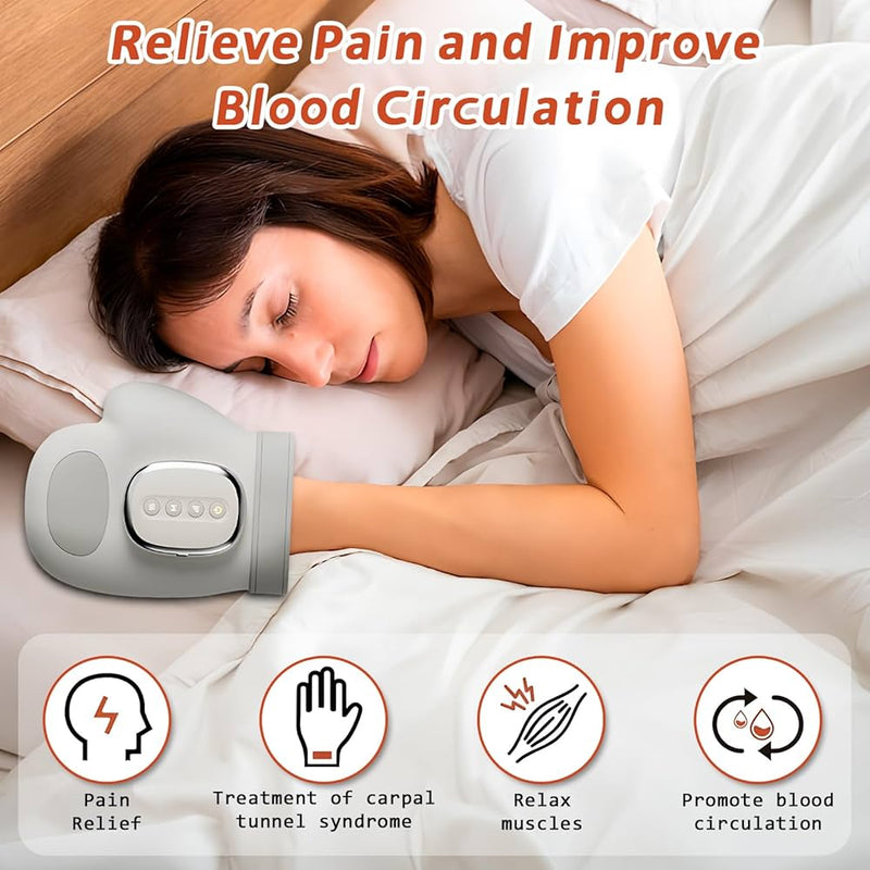 HandRelief™ Hand Massager with Heat & Compression